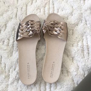 Zara house sandals
